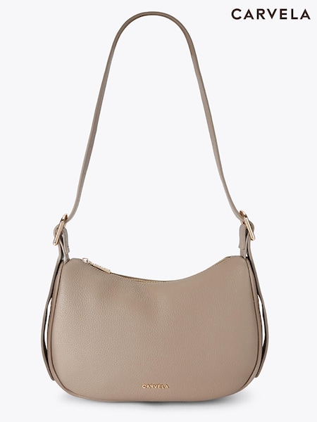 Nude - Carvela Livia Scoop Shoulder Bag