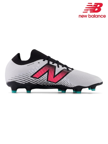 New Balance White Mens Tekala Firm Ground Football Boots (578062) | €96
