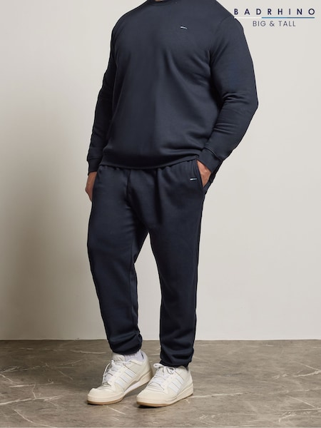 Blue - Regular Badrhino Big & Tall Core Joggers
