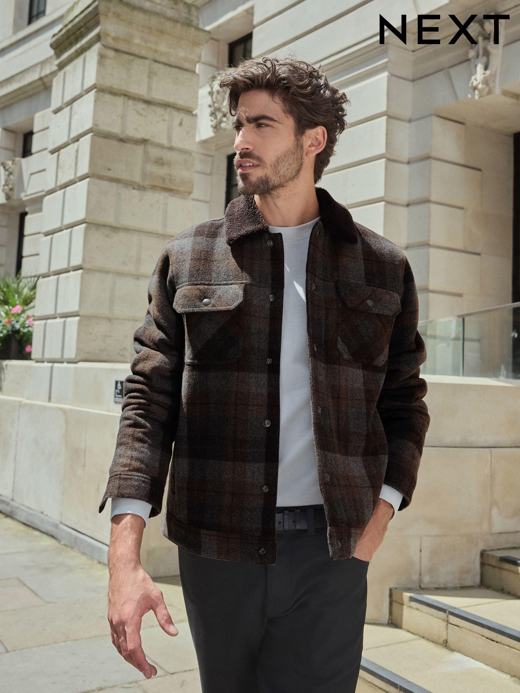 Next mens padded jackets deals