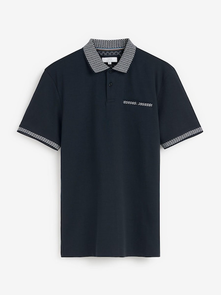 Dark Blue Smart Collar Polo Shirt (581260) | €14