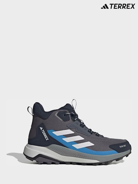Grey - Regular Adidas Terrex Terrex Anylander Mid Rain Rdy Hiking Shoes