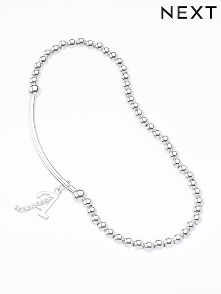 Sterlingsilber - Beaded Initial Bracelet (582150) | 18 €