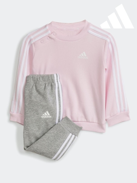 Roz/Gri - Adidas Kids Essentials 3-Trening Dungă (582828) | 116 LEI