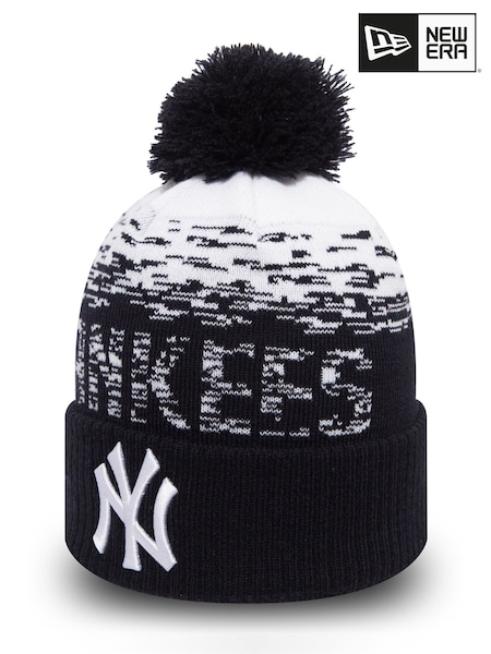 New Era® New York Yankees Bobble Blue Cuff Beanie Hat (583799) | €40