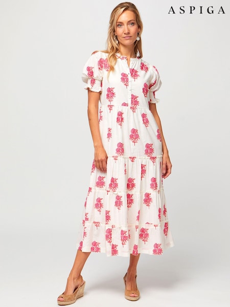 Pink - Aspiga 100% Cotton Cordelia Dress (584010) | 117 €