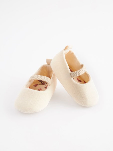 Neutral Ballet Baby Shoes (0-24mths) (584884) | €5