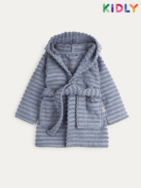 Sininen - Kidly Dressing 100% Cotton Gown (584999) | €30