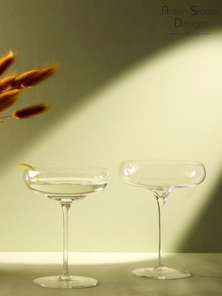 Anton Studio Designs Set Of 2 Milan Coupe Glasses