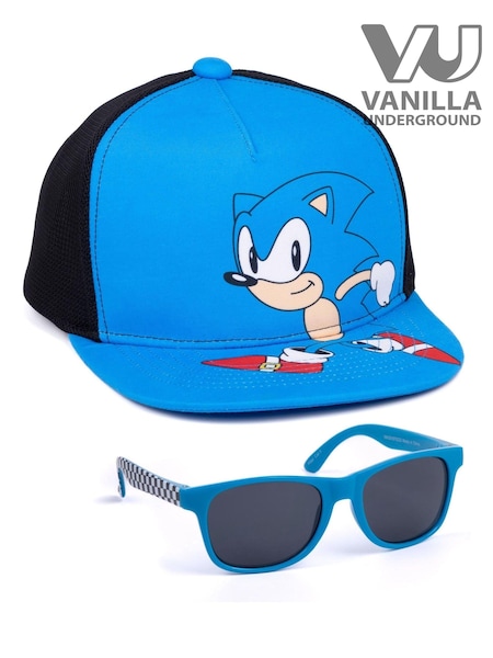 Vanilla Underground Blue Sonic Kids Licensing Cap with Sunglasses (585871) | €14