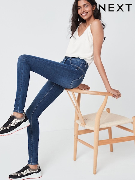 Темно-синий - 360° Stretch Skinny Jeans (585887) | €14 - €16