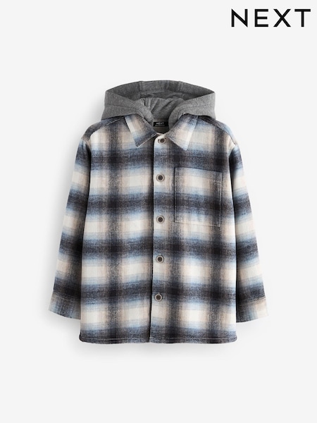 Mono Check Hooded Overshirt (3-16yrs) (586052) | €19 - €24