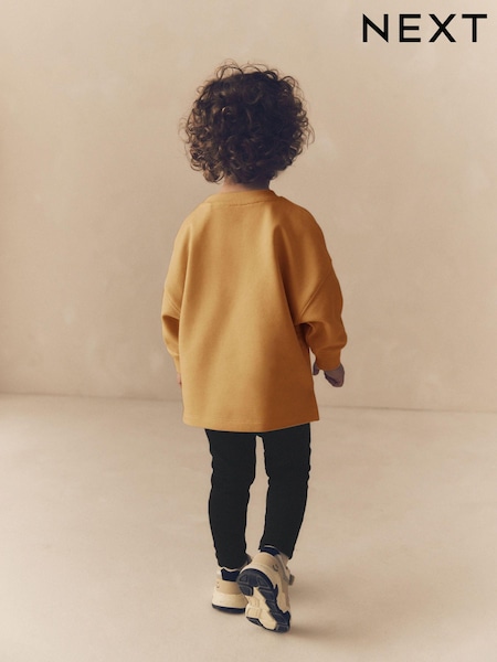 Ochre Yellow Long Sleeve Top and Leggings Set (3mths-7yrs) (586173) | €14 - €19