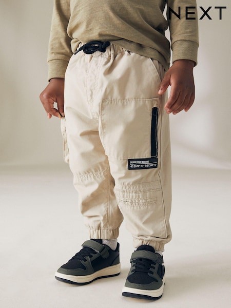 Ecru Cream Multipocket Cargo Trousers (3mths-7yrs) (587038) | AED16 - AED18