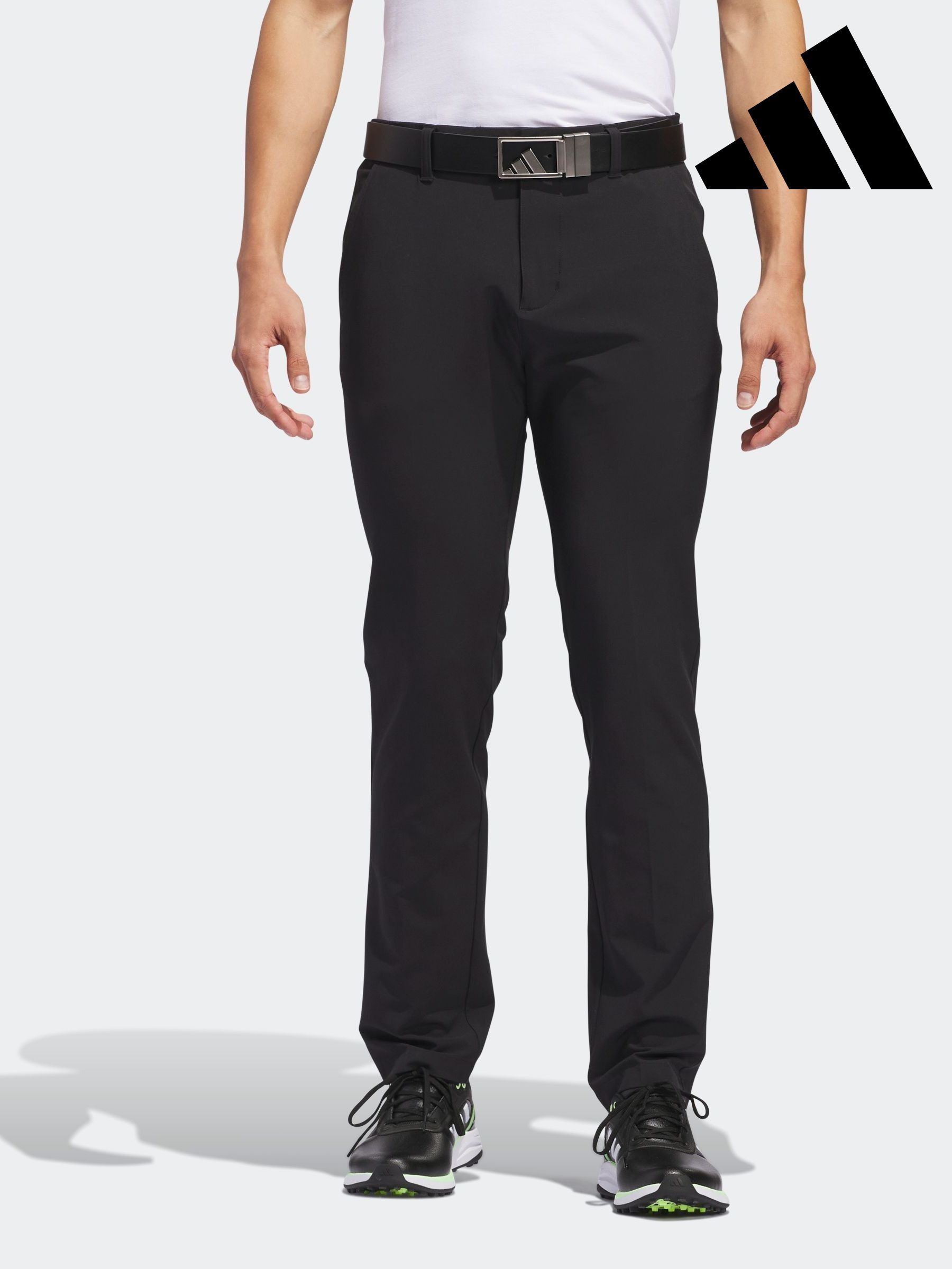 Men s Adidas Golf Black Sportswear Trousers Next Oman