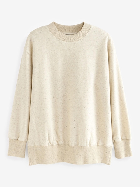 Haferflocken - Essentials Longline Cotton Sweatshirt (587581) | 5 €