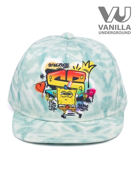 Vanilla Underground Blue SpongeBob SquarePants Kids Licensing Cap (587773) | 69 QAR
