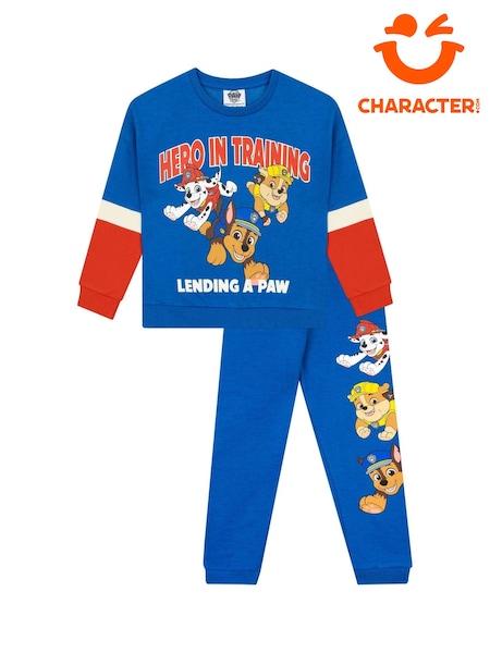 أزرق - Character Paw Patrol Sweatshirt And Joggers Set