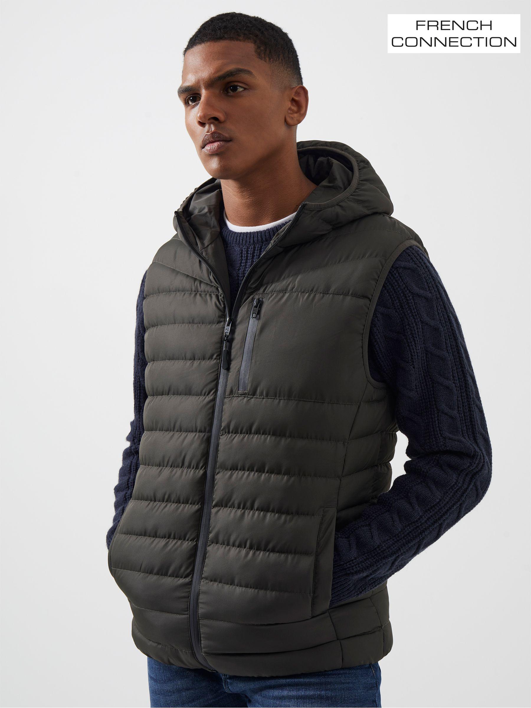 Men's Gilets Hooded Plain Coatsandjackets | Next South Africa