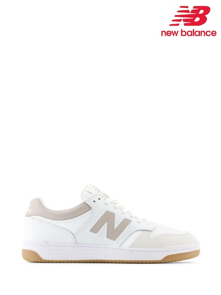 New Balance White/Silver Mens 480 Trainers (590069) | € 70