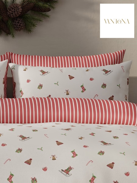 Vantona Christmas Icons Duvet Cover And Pillowcase Set