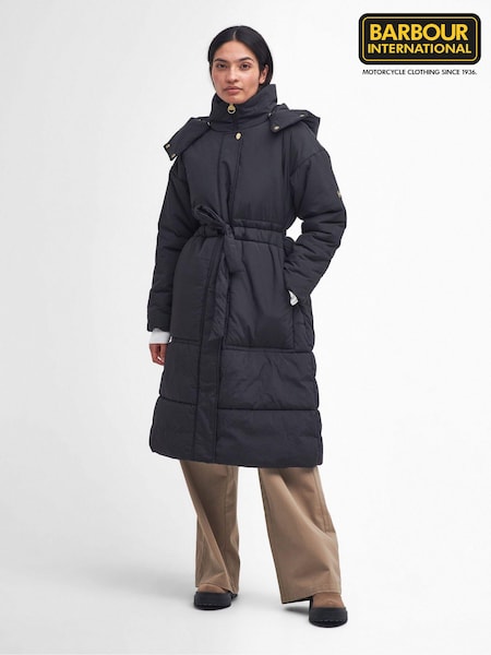 Barbour® International Serova Longline Baffle Quilt Puffer Coats (590597) | €185
