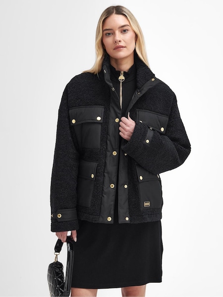 Barbour® International Thornton Sherpa Teddy Black Fleece (590884) | €102