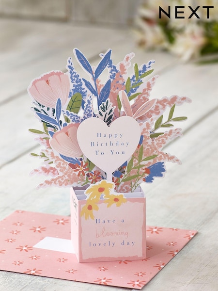 Floral Pop-Up Birthday Card (591012) | 137 грн
