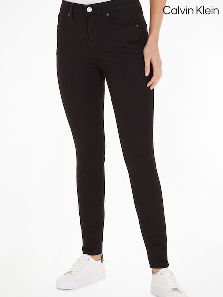 Calvin Klein High Rise Skinny Black Jeans (591038) | 99 €