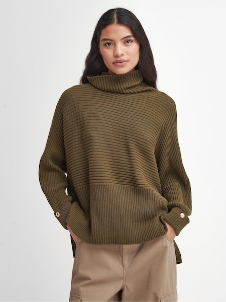 Barbour® International Roberta Chunky Knit 100% Cotton Jumper (591715) | ₪503
