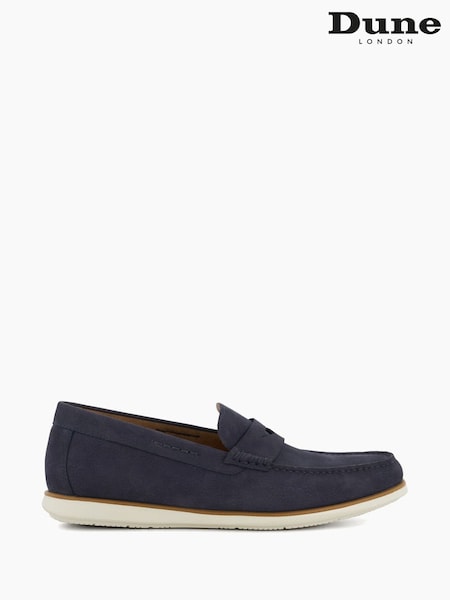 Dune London Blue Standard Fit Berkly Sole Loafers (592091) | kr1 414