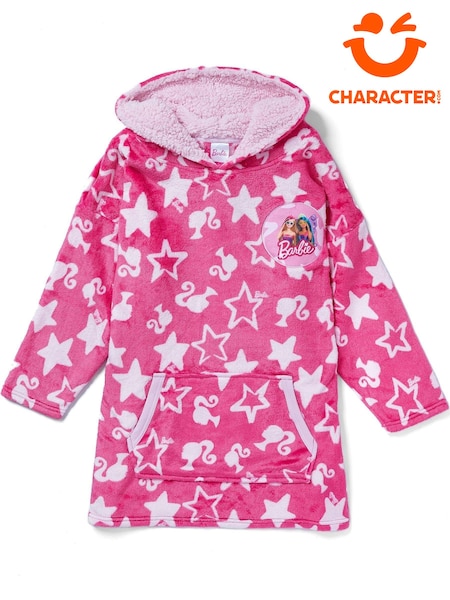 Character Pink Barbie Blanket Hoodie with Hood (592260) | €23