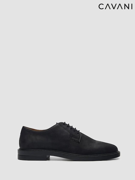 Melns - Regular Cavani Pedro Waxy Leather Shoes