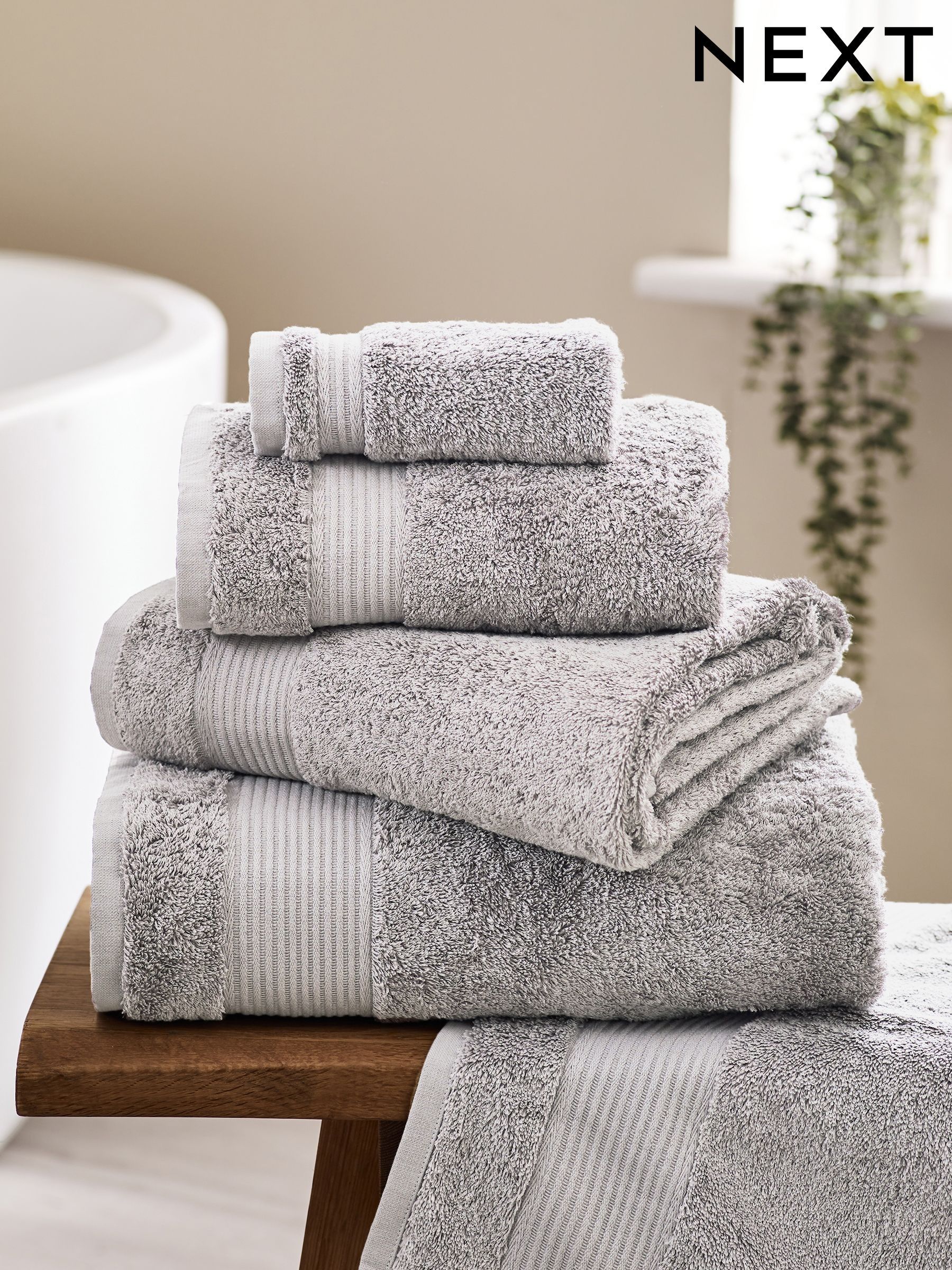 Silver bathroom towels outlet