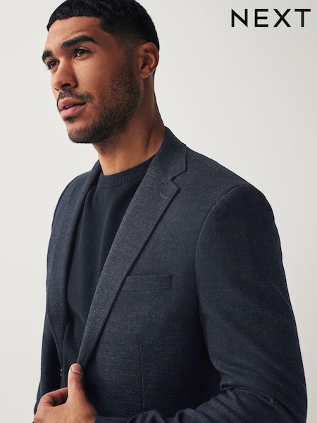 Textured Smart Blazer (593104) | ‏207 د.إ.‏