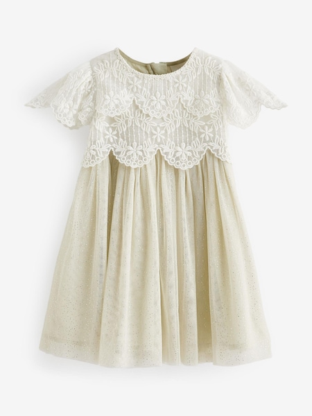Green Mesh Lace Dress (3mths-7yrs) (593458) | €15 - €18