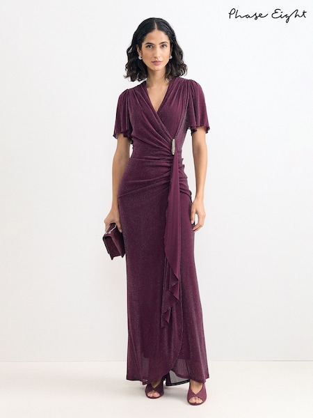 Red - Phase Eight Alexis Maxi Dress