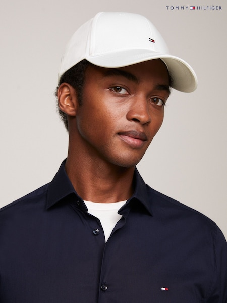 Blanco - Tommy Hilfiger Classic Baseball 100% Cotton Cap (594634) | 57 €