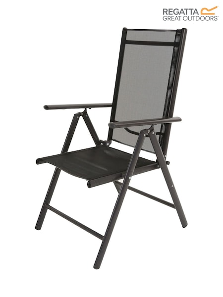 Negro - Silla reclinable Varna de Regatta