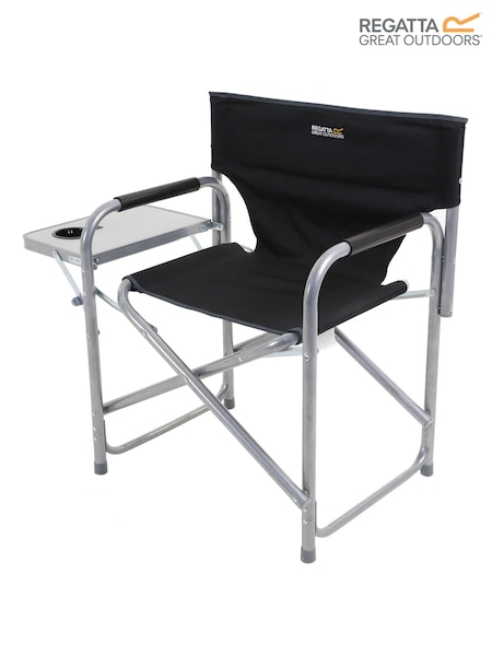 Crno - Regatta Sedile Director's Chair With Side Table
