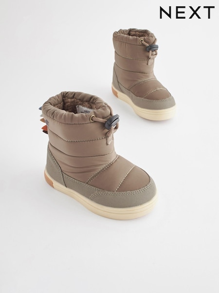 Stone Thermal Thinsulate™ Lined Quilted Water Resistant Boots (595341) | €16.50 - €18.50