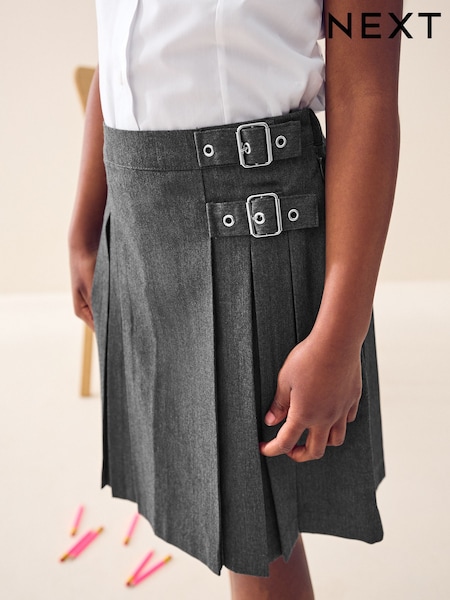 Grey School Kilt (3-16yrs) (595660) | AED41 - AED66