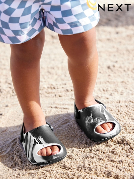 Black/White Marble Sliders (596084) | €3