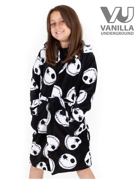 Черный Кошмар перед Рождеством - Vanilla Underground Unisex Kids Fleece Dressing Gown Robe (596173) | €34