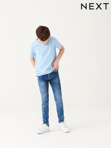 Indigo Super Skinny Fit Mega Stretch Jeans (3-16yrs) (597237) | € 13 - € 18