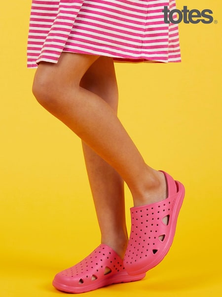 Totes Pink SolBounce Toddler Clogs (597668) | $32