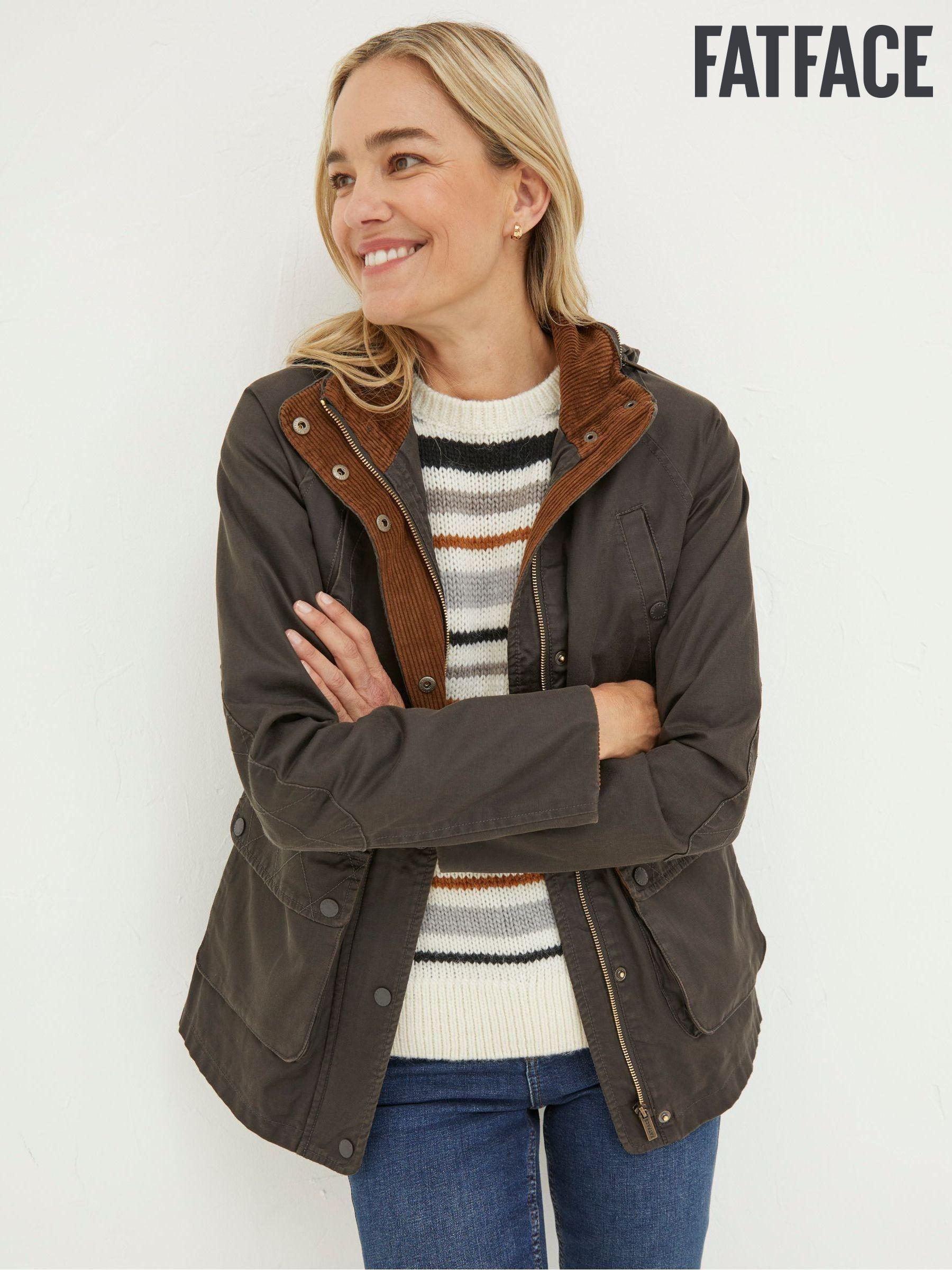 Fat face ladies coats discount