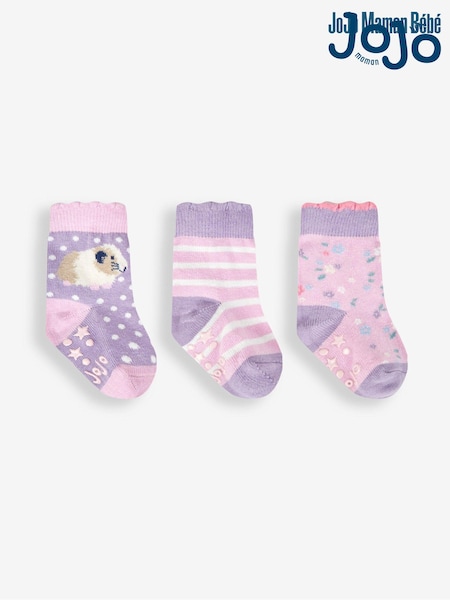 JoJo Maman Bébé 3-Pack Guinea Pig Socks (599028) | 15 €