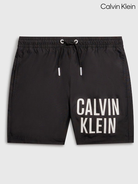 Calvin Klein Boys Black Medium Drawstring Swim Shorts (599093) | € 19