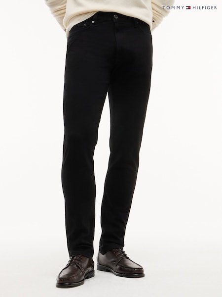 שחור - Regular Tommy Hilfiger Bleeker Slim Black Jeans
